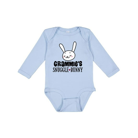 Inktastic Grammie Snuggle Bunny Easter Boys or Girls Long Sleeve Baby Bodysuit