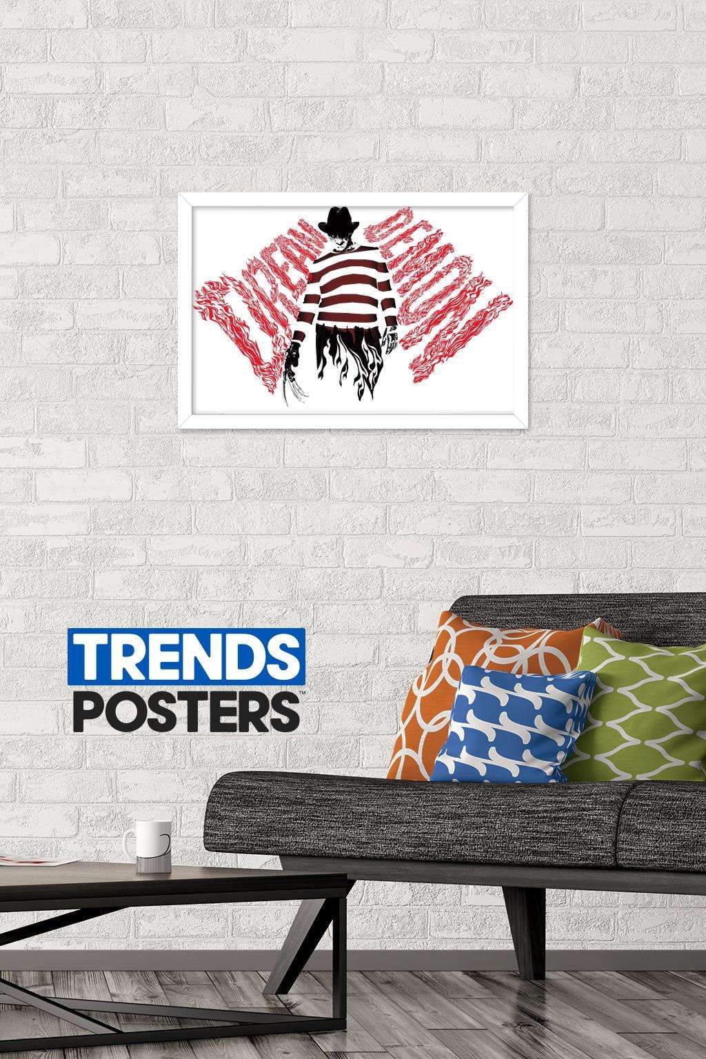 A Nightmare on Elm Street - Dream Wall Poster, 14.725" x 22.375", Framed