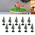 thumbnail image 1 of Árbol de NaviDad en Miniatura, Micro Paisajismo de Navidad para pastel de Cumpeados para pastel de Cumpeados, 1 of 7