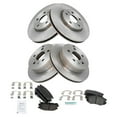 thumbnail image 2 of TRQ Front and Rear Brake Pad & Rotor Kit Brake Pads Brake Rotor Semi-Metallic Fits Select 2010-2017 Chevrolet Equinox GMC Terrain, 2 of 4