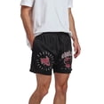 thumbnail image 2 of Naruto Akatsuki Men's Black Lounge Shorts  Large, 2 of 7