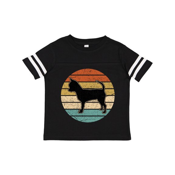 Inktastic Chihuahua Dog Retro Sunset Boys or Girls Toddler T-Shirt