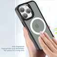 thumbnail image 6 of iPhone 14 Pro Max Clear Magnetic Transparent Case Rugged Lightweight Slim Shockproof Transparent Heavy Duty Case for iPhone 14 Pro Max, Black, 6 of 7
