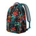 thumbnail image 2 of Durable Lightweight Backpack Featuring Hawaii Tropical Wind Palm Leaves: Perfect Gift for Students, Laptop Daypack for High School, College, Large Capacity Campus Commute, 2 of 6
