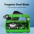thumbnail image 3 of Fiber Optic Cleaver, Auto Tool Return High Precise Optical Fiber Cutter Hot Melt Cold Connection with Waist Collection Box for 0.25mm 0.9mm Fibers, 3 of 7