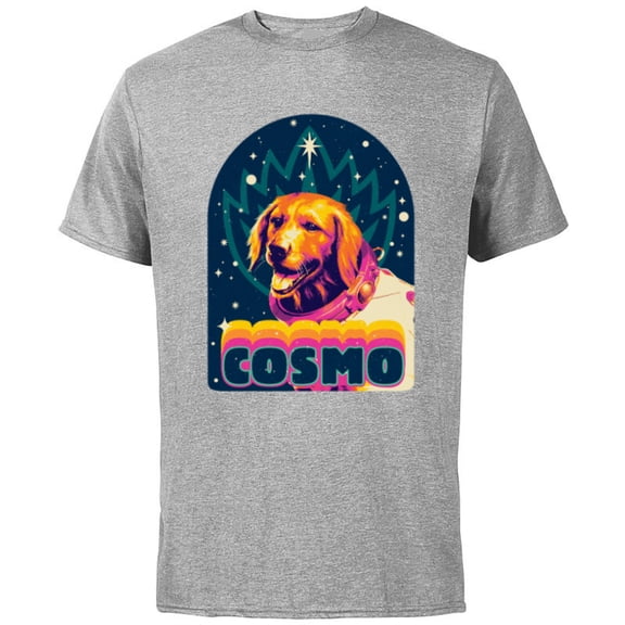 Marvel Guardians of the Galaxy Volume 3 Cosmo Album Retro - Short Sleeve Cotton T-Shirt for Adults - Customized-Athletic Heather