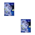 thumbnail image 2 of maskred 1/2 Rhinestone Embroidery Lion Handmade Painting 5D DIY Crystal Animal Stitch Resin Picture Home Decoration 20*25cm 2PCS, 2 of 6