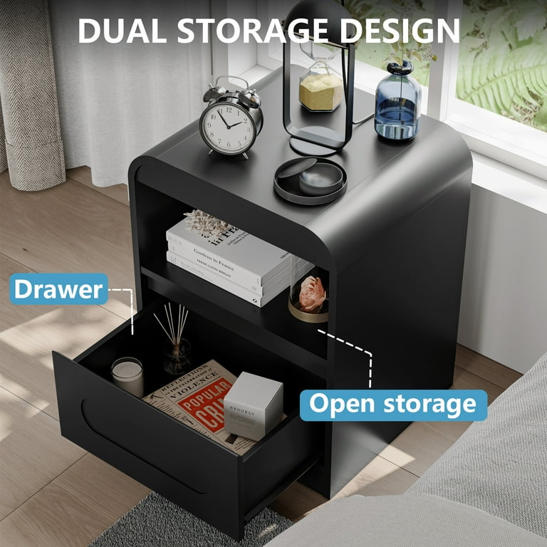 3 Pcs Bedroom Set, Dresser and Nightstand Set, Including Modern Wooden 6  Drawer Dresser & 2 Drawer Night Stand Set of 2 for Bedroom, Black -  Walmart.com