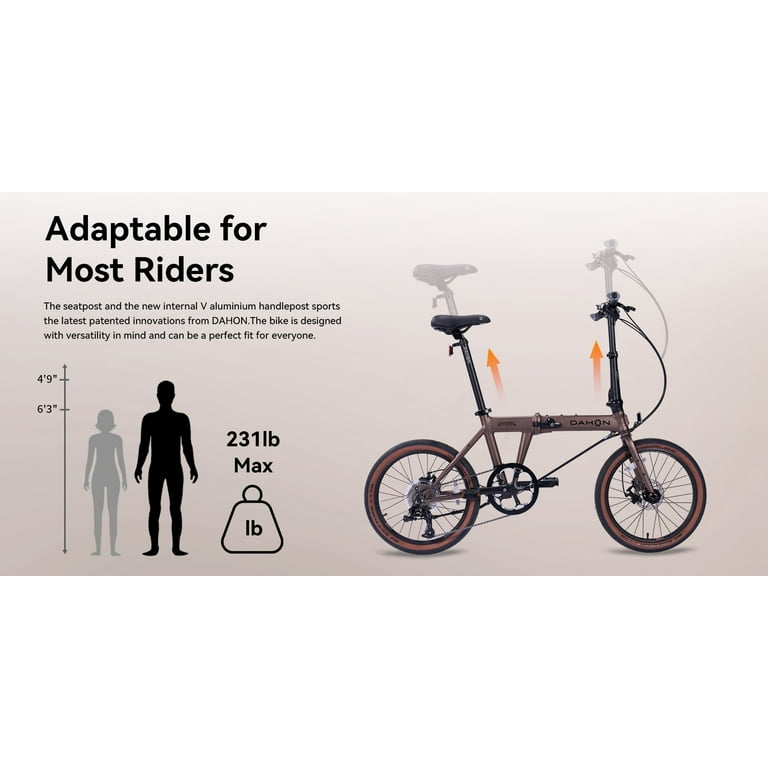 Dahon Hemingway GR Folding Bike (Ash Gray) Fold for Portable - Main Image