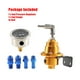 thumbnail image 5 of Regulador de presión de combustible Riwesomey ajustable universal de aleación con Indicador de Type2 NO2, 5 of 6