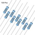 thumbnail image 3 of 100pcs Metal Film Resistors 1K Ohm 3W 1%Tolerances 5  Color Bands, 3 of 4