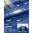 thumbnail image 5 of BALEAF Men's Sun Hoodies UPF 50+ Separate Hood with Face Mask Long Sleeve Fishing Shirts UV Protection Rash Guard Navy Blue M, 5 of 7