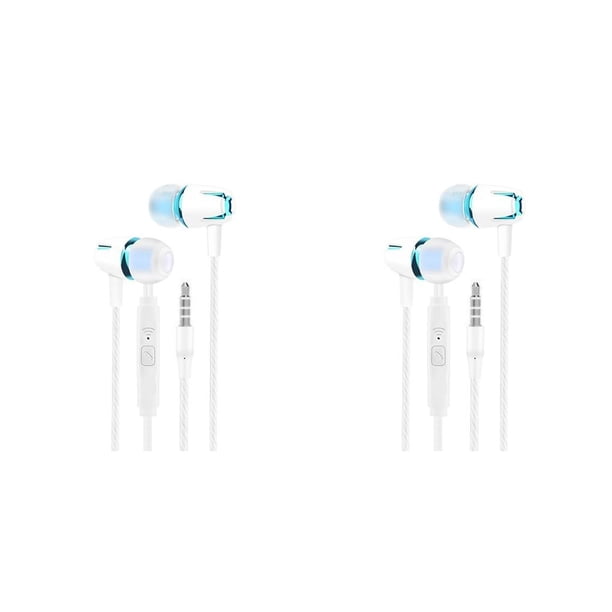 Seitruly Tablet Laptop Auricular con cable Portátil Jogging Camping Viajar en la oreja Auriculares Escuchar música 3.5mm Ejercicio Auriculares Type3 NO3