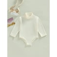 thumbnail image 2 of Faithtur Bébé Automne Romper, Combinaison d'Une Seule Pièce à Manches Longues à Manches Longues pour Garçons Filles, 2 of 8
