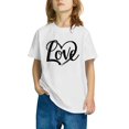 thumbnail image 4 of Zpanxa Chemises Filles T-Shirt à Imprimé d'Halloween Col Rond Manches Courtes Haut Mode en Coton 5 Ans, 4 of 4