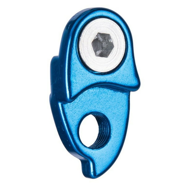 Road Bicycle Tail Hook Extender Rear Derailleur Hanger MTB Mountain Bicycle  Cycling Frame Gear Extender Color:blue 