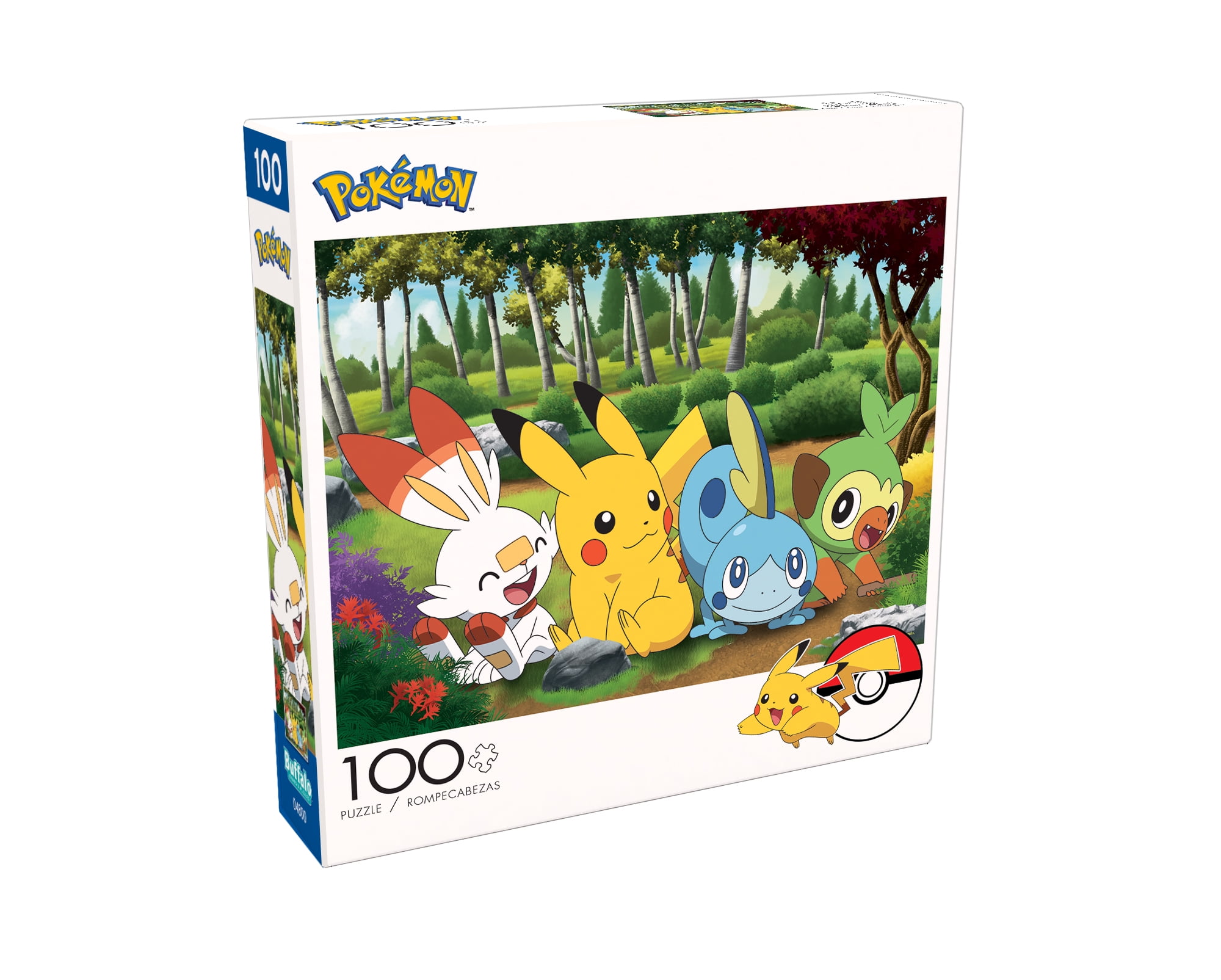  Buffalo Games - Pokemon - Pokemon Alola Region - 100 Piece  Jigsaw Puzzle for Families Challenging Puzzle Perfect for Family Time - 100  Piece Finished Size is 15.00 x 11.00 : Toys & Games