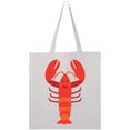 thumbnail image 3 of Inktastic Lobster Cute Ocean Creature Tote Bag, 3 of 4