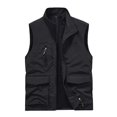 thumbnail image 4 of Birdeem Mens Work Clothes Jacket Solid Color Stand Collar Multiple Pockets Outdoor Sports Photography Leisure Coat, 4 of 12