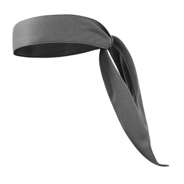 Langgg Hommes Femmes Bandeau de Sport Tennis Course Mise en Forme Bande Anti-Transpiration Serre-Tête Gris