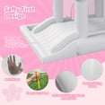 thumbnail image 5 of GVDV 9FT Inflatable Bounce House with Slide & 350W Blower, White Jumping Castle for Kids 3–12, Indoor & Outdoor Wedding or Party Fun, 5 of 8