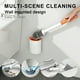 thumbnail image 5 of Toilet Brush With Silica Bristles Bathroom Cleaning Bowl Brush Kit Modern And Compact Toilet Cleaner Brush Long Handle Bristles For Bathroom, 5 of 9