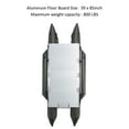 thumbnail image 3 of AQUOS 11.5ft Inflatable Pontoon Boat with Haswing 12V 55LBS Bow Mount Trolling Motor, 3 of 9
