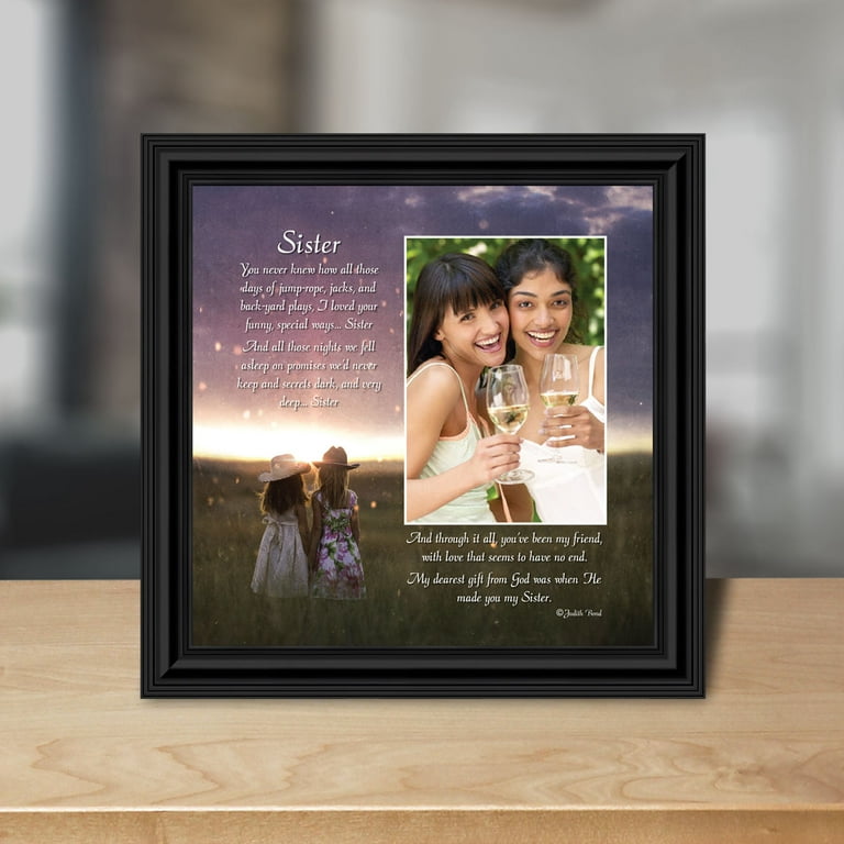 to My Daughter, Gift to My Daughter from Mom or Dad, Picture Framed Poem, 6x12 7340, Brown