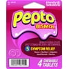Handy Solutions Pepto Bismol Chewable Tablets - 4 Tablets - CASE OF 144