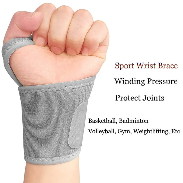 Wrist Brace, 2pack Wrist Support Brace Adjustable Wrist Strap