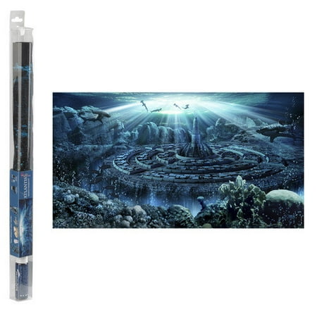 Hydor AHYKB00311 H2Show Atlantis Background with Gel