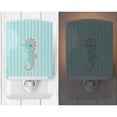 thumbnail image 2 of Caroline's Treasures BB7124CNL Seahorse Ceramic Night Light, 6x4x3", multicolor, 2 of 2