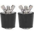 thumbnail image 1 of Tapones de goma para piscina, 2 piezas, tapones de goma para invierno, tapón cónico, accesorios para piscina, 25mm, 1 of 5