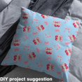 thumbnail image 2 of jejeloiu Cute Cherry Fabric by the Yard 2 Yards,Cartoon Bowtie Bow Room Decor Fabric by the Yard,Pink White Fabric for Sewing For Girls,Ultra Soft Home Decor, 2 of 6