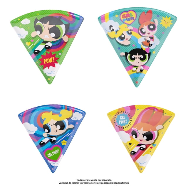 Plato para Pizza Prichos Chicas Superpoderosas de Melamina Varios Diseños 1 Pieza