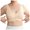 Beige, variant on Women's Open Front Wire-Free Tank Bra - Plus Size Breathable Nylon Spandex Underwear for All-Day Comfort (L-XXXXL)