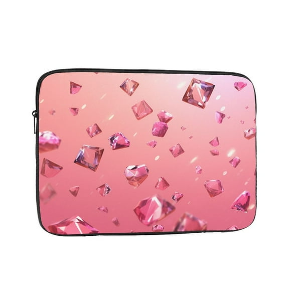 Pink Diamonds Fallen Laptop Sleeve Bag Compatible With MacBook Air / Pro iPad MateBook Tablet Surface HP Lenovo Dell ASUS Acer Laptop Computer Protective Size: 10 inch