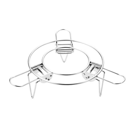 

HOMEMAXS Household Steaming Rack Foldable Cooling Rack Stainless Steel Steam Rack Kitchen Accessory