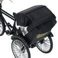 thumbnail image 2 of Rickshaw Model Retro Design Decorative Interesting Alloy 3 Wheel Rickshaw Desktop Ornament For Decoration, 2 of 5