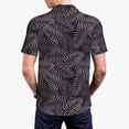 thumbnail image 2 of Polo Shirts for Men, white palm leaves_A Cuteness Casual Mens Polo Shirts Short Sleeve Button Down Classic Mens Golf Polo Shirts, 2 of 7
