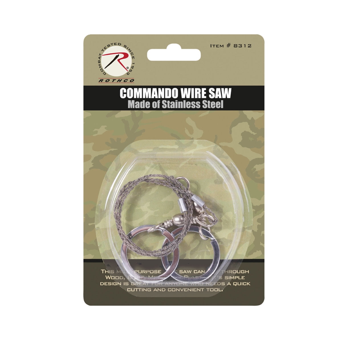 NEW! Camping Saw High Quality Commando Wire Survival 