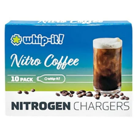 

Whip-It! CF-WHIP-10T Chargers for All Standard Whipped Cream Dispensers - Steel-Pack of 10