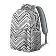 thumbnail image 2 of Boho Tribal Print Backpack - Extra Large 17" Laptop Compartment & Heavy Duty Oxford Material | Roomy Water-Resistant College Daypack for Students, Dorm Life & Commuting, 2 of 6