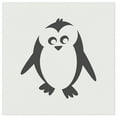 thumbnail image 1 of Peaky Penguin Doodle DIY Cookie Wall Craft Stencil - 7.0 Inch, 1 of 5