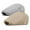 Khaki+light Grey, variant on Mens Breathable Mesh Summer Hat Adjustable Flat Cap Newsboy Beret Ivy Cap Irish Cabbie Fishing Hats