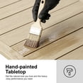 thumbnail image 6 of 63"L X 38"W Outdoor Dining Table with Umbrella Hole, 6 of 9