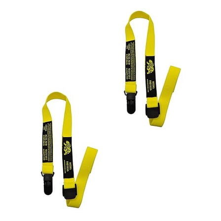 BearTOOLS Clip Attachment Yellow Safety Lanyard 2 Pack