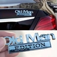 thumbnail image 5 of 2 Emblemas de Coche Old Man Edition, Pegatinas Metálicas 3D, Resistentes Al Agua y Al Óxido A, 5 of 5