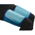 North American Health+Wellness Air Compression Leg Wraps, Blue