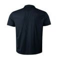 thumbnail image 5 of hoksml Men's Classic T Shirt Solid Color Collared Polo Shirt Basic Short Sleeve Tops Summer Lightweight Breathable Mesh Tee Shirts Classic Golf Shirts 2025 on Clearance, 5 of 5